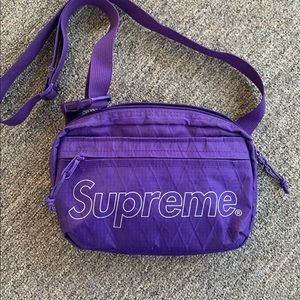 Supreme Shoulder Bag in purple